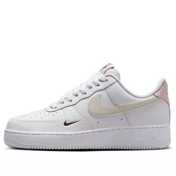 Кроссовки air force 1 '07 'white light orewood pink' Nike, белый
