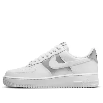 Кроссовки air force 1 '07 'white silver' Nike, белый
