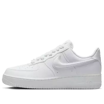 Кроссовки air force 1 low '07 next nature 'triple white bulbous swoosh' Nike, белый