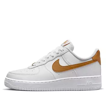 Кроссовки air force 1 low '07 next nature 'white gold suede' Nike, белый