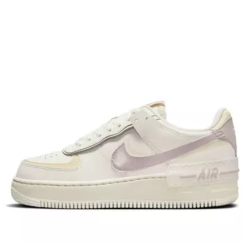 Кроссовки air force 1 low shadow 'sail platinum violet' Nike, мультиколор