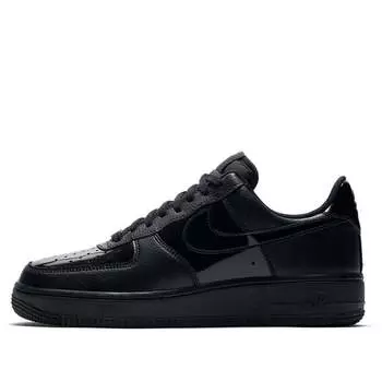 Кроссовки air force 1 low triple black' Nike, черный
