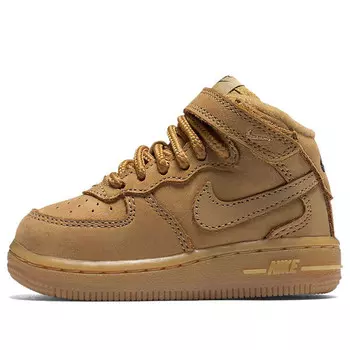 Кроссовки air force 1 mid lv8 'flax' Nike, бежевый