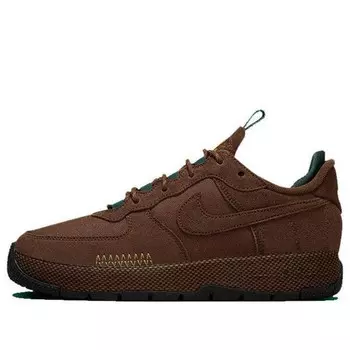 Кроссовки air force 1 wild 'brown teal' Nike, мультиколор