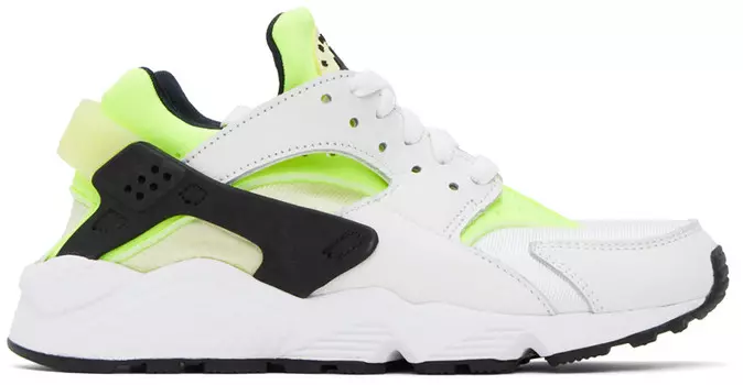 Кроссовки Air Huarache белого и желтого цветов Nike