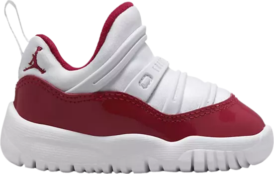 Кроссовки Air Jordan 11 Retro Little Flex TD Cherry, белый