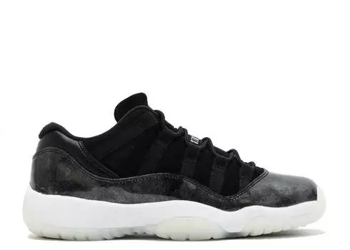 Кроссовки AIR JORDAN 11 RETRO LOW GS 'BARONS', черный