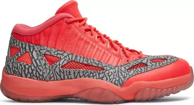 Кроссовки Air Jordan 11 Retro Low IE Flash Crimson, оранжевый
