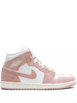 Кроссовки Air Jordan 1 Mid 'Legend Pink', розовый