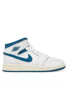 Кроссовки Air Jordan 1 Mid Se FN7432 141 Nike, белый