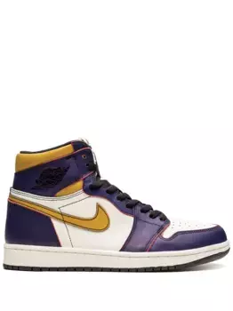 Кроссовки Air Jordan 1 Retro High OG LA to Chicago, белый