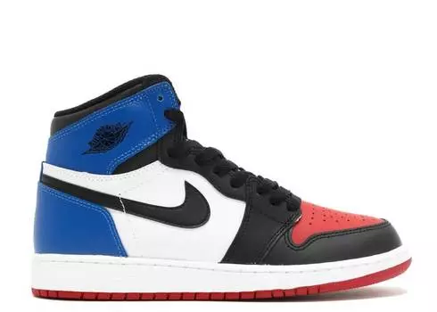 Кроссовки AIR JORDAN 1 RETRO HIGH OG BG 'TOP 3', черный