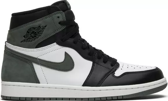 Кроссовки Air Jordan 1 Retro High OG Clay Green, зеленый