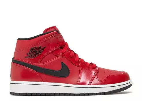 Кроссовки AIR JORDAN 1 RETRO MID 'GYM RED', красный