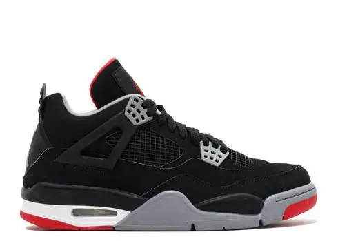 Кроссовки AIR JORDAN 4 RETRO 'COUNTDOWN PACK', черный