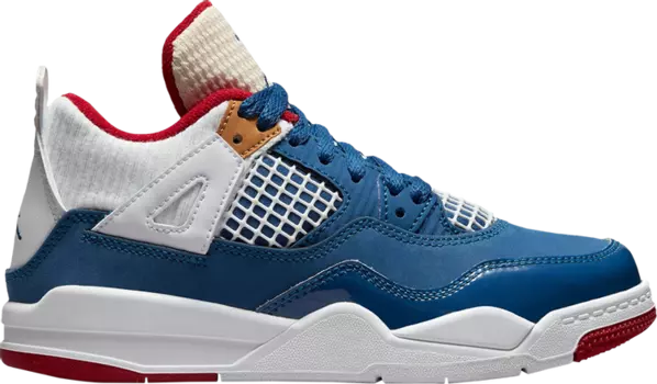 Кроссовки Air Jordan 4 Retro PS Messy Room, синий