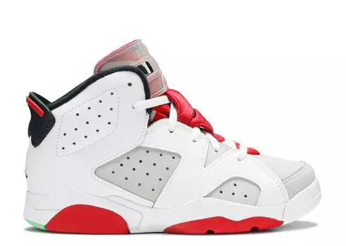 Кроссовки AIR JORDAN 6 RETRO PS 'HARE', серый