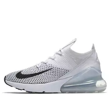 Кроссовки air max 270 flyknit Nike, белый