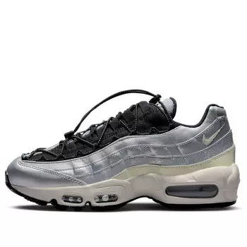 Кроссовки air max 95 Nike, серебряный