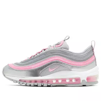 Кроссовки air max 97 Nike, серебряный