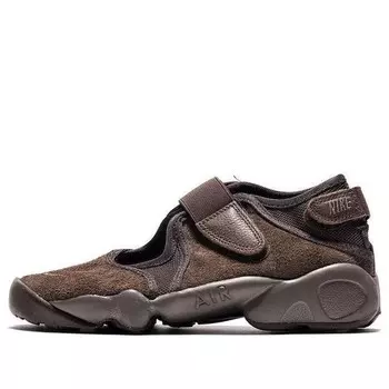 Кроссовки air rift 'brown' Nike, коричневый