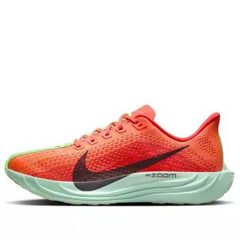 Кроссовки air zoom pegasus plus 'bright crimson purple lime' Nike, красный