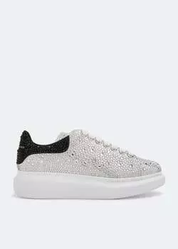 Кроссовки ALEXANDER MCQUEEN Oversized sneakers, серебряный