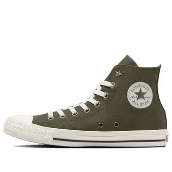 Кроссовки all star ag z hi 'olive green white' Converse, зеленый
