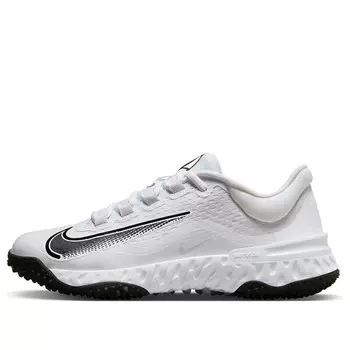 Кроссовки alpha huarache elite 4 turf Nike, белый