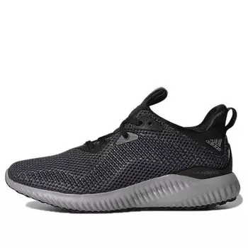 Кроссовки alphabounce 1 'black' Adidas, черный