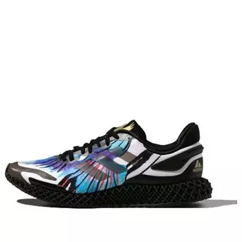 Кроссовки alphaedge 4d run 'black multi' Adidas, мультиколор
