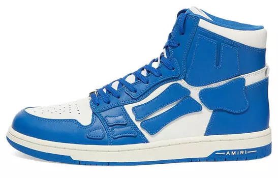 Кроссовки Amiri Skel Top Hi, синий / белый