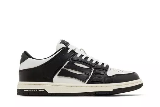 Кроссовки Amiri Wmns Skel Top Low Black White2022, белый