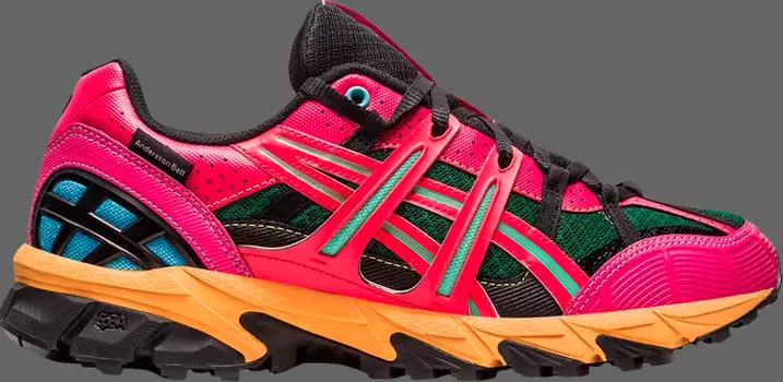 Кроссовки andersson bell x gel sonoma 15-50 'bright rose evergreen' Asics, розовый