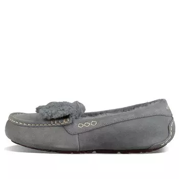 Кроссовки ansley меховой бант Ugg, серый