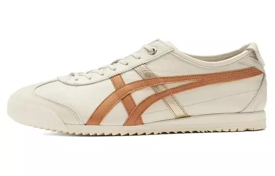 Кроссовки ASICS Onitsuka Tiger Mexico 66 SD Birch Rust Orange Gold, белый/оранжевый