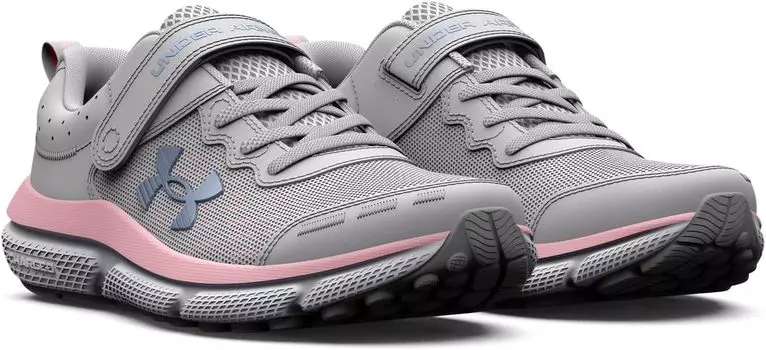 Кроссовки Assert 10 Alternate Closure Under Armour, цвет Halo Gray/Pink Sugar/Iridescent