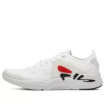 Кроссовки athletics mesh breathable white/red Fila, белый