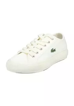 Кроссовки, этикетка, женские LACOSTE, белый