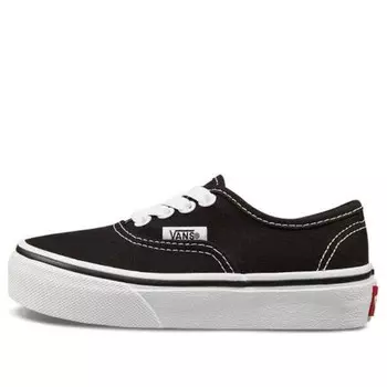 Кроссовки authentic 'black' Vans, черный