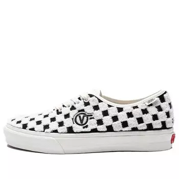 Кроссовки authentic one piece vlt lx 'embroidered - black marshmallow' Vans, черный