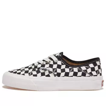 Кроссовки authentic vr3 sf checkerboard 'marshmallow black' Vans, белый