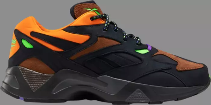 Кроссовки aztrek 96 'black grizzly brown' Reebok, черный