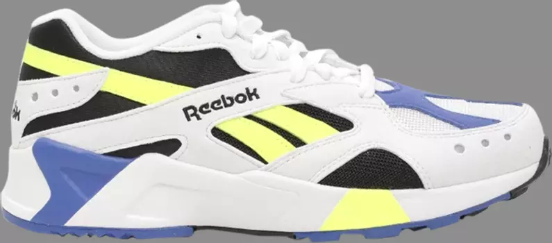 Кроссовки aztrek 'white cobalt' Reebok, синий