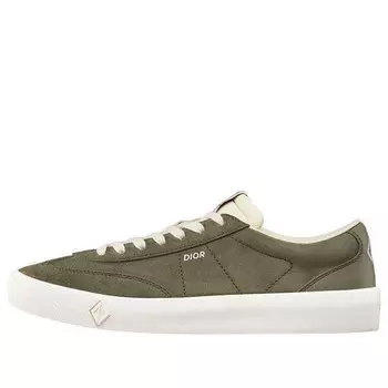 Кроссовки b101 sneaker khaki nubuck calfskin Dior, хаки