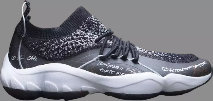 Кроссовки bait x dmx fusion Reebok, черный