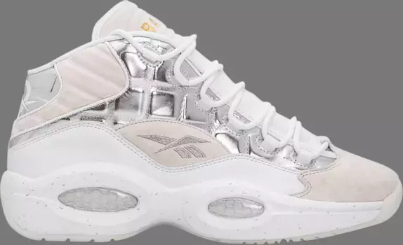 Кроссовки bait x question mid 'ice cold' Reebok, белый
