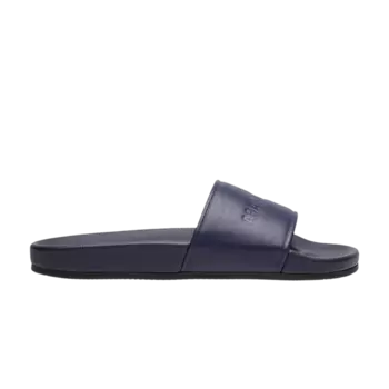 Кроссовки Balenciaga Logo Slide 'Blue', синий