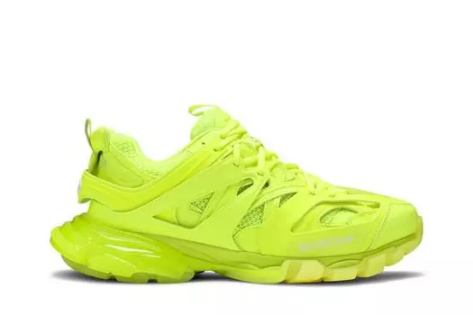 Кроссовки Balenciaga Track Sneaker 'Clear Sole - Fluo', желтый