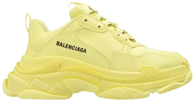 Кроссовки Balenciaga Triple S Sneaker 'Light Yellow', желтый
